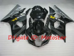 Kit carenatura GSX-R nero OEM per SUZUKI 2004 2005 GSXR600 GSXR750 K4 04 05 GSXR 600 750