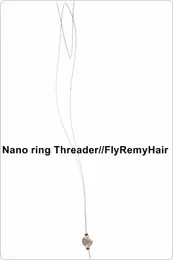 송료 무료 -60Units Nano Ring Threader / 스테인레스 스틸 와이어 / 나노 링 당기기 / 나노 링 하이