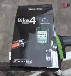 Cykel 4 Cykelmonteringshållare Stativ Tough Case Vattentät Skydd för Appel iPhone 4 iPhone4