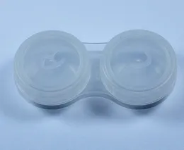 Ücretsiz Kargo-toptan 100 adet Kontakt Lens Çantası renkler ile şeffaf seçilebilir kontakt lens kılıfları