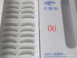 10 Set/lot + (10 Pairs in a SET) mix Natural OR Thick Fake False Eyelashes Eye Lash