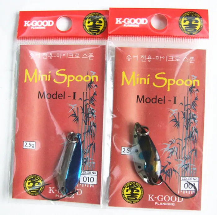 Spoon Lure Spoon Bait Fishing Lure Metal Bait False Bait Fishing Tackle  Single Hook Two Size 2.5g 5g For Salt Or Fresh Water Fish Lure From  Sunpulse, $20.36