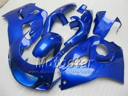 Pure Blue Fairing för Suzuki GSXR600 SRAD FAIRINGS GSXR750 GSXR 600 750 1996 1997 1998 1999 2000 GSX-R 96 97 99 00 FAIRINGS