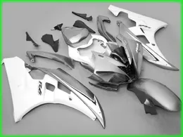 sprzedaż! Silver Gary Fairings dla Yamaha 2006 2007 YZF R6 YZFR6 06 07 YZFR 6 YZF-R6 Pełne zestawy owiewki nadwozia