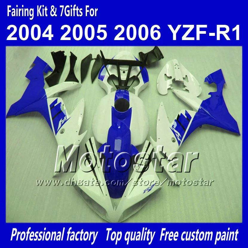 Fairings Kit For Yamaha 2007 2008 YZF1000 R1 07 08 YZF-R1 ABS Bodywork Red White