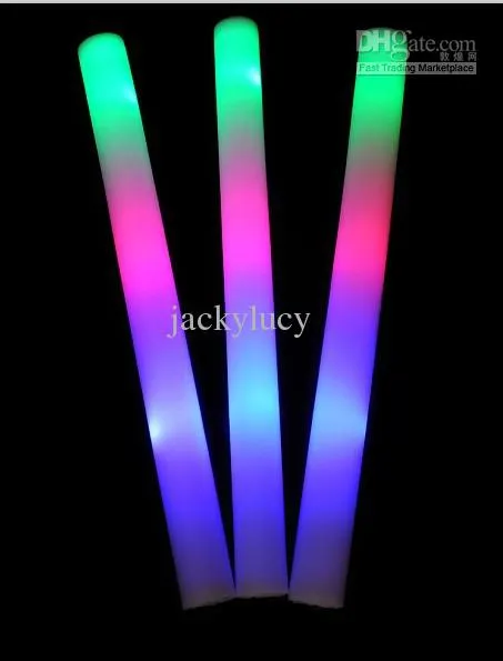 Low Price LED Colorful Rods Led Foam Stick Flashing Foam Stick, Light ...