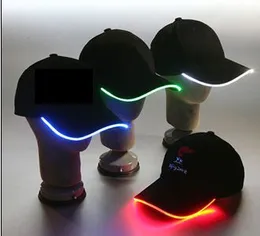 Design LED-Lichthut Party Hats Jungen und Grils Kappe Baseballkappen Mode Leuchtende Verschiedene Farben Einstellungsgröße frei