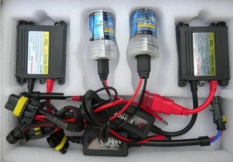 12V 35W HID Conversion Xenon Kit H1 H3 H4 H6 H7 H8 H10 H11 H13 Single Beam HID  Kit Xenon Kit Lamp Hid Bulb Color 4300K 12000K Slim Ballast From  Luckly2008, $25.13