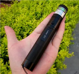 2019 Den senaste högkraft militären MW Green Laser Pointer 532nm Lazer ficklampa Ljusstråle Camping Signallampa Jakt Undervisning SD 301