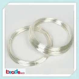 Beadsnice ID26883 Min order is $10 (mix order ) diy jewelry of silver wire 22ga round solid 925 sterling silver beading wire