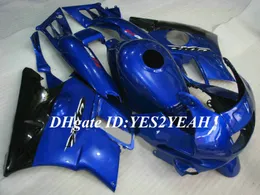 Kit carenatura moto per Honda CBR600F2 91 92 93 94 CBR600 F2 1991 1992 1994 Set carene blu ABS + regali HG01
