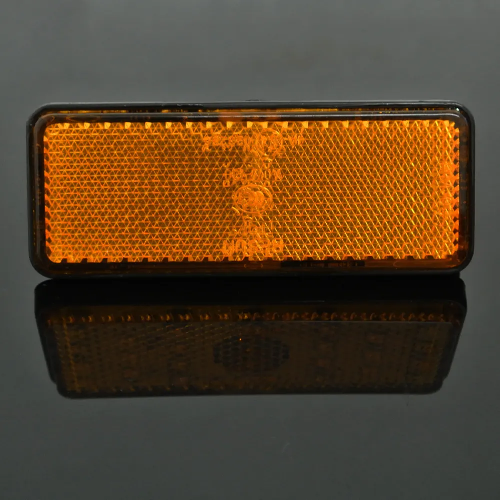 2X Amber Rectangle LED Reflectors Turn Signal Light... From Goree86, $6 ...