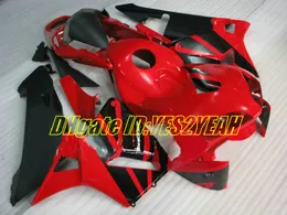 Kit de Carenagem da motocicleta para Honda CBR600RR 03 04 CBR 600RR F5 2003 2004 05 CBR600 ABS Vermelho Quente preto Carimbos conjunto + Presentes HG27