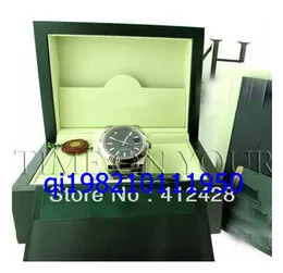 Bezpłatne Shippng Marka Najwyższej Jakości Męskie Big II Ze Stali Nierdzewnej 18k White Gold Flacte Black Dial 41mm 116334 Pudełko zegarki męskie