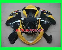 Zestaw wentylujący do SUZUKI GSXR600 750 GSXR 600 K1 01 02 03 GSXR 750 2001 2002 2003 Yellow Black Fairings Set SX45