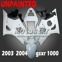 Unlackierte Motorradverkleidungen für SUZUKI GSX-R1000 K3 2003 2004 GSXR1000 03 04 GSX R1000 DIY-Verkleidungsset cc31