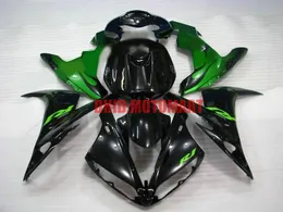 Full tank cover Fairing kit for YAMAHA YZFR1 04 05 06 YZF R1 2004 2005 2006 YZF1000 Green black Fairings set+gifts YD13