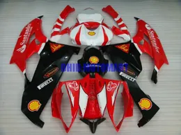 Injection mold Fairing kit for YAMAHA YZFR6 06 07 YZF R6 2006 2007 YZF600 TOP Red white black Fairings set+gifts YI10