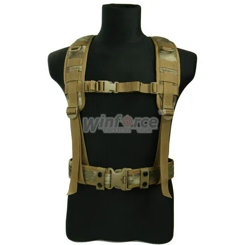 Tactical Utility Vest & Heavy Duty Outdoor H Harness
