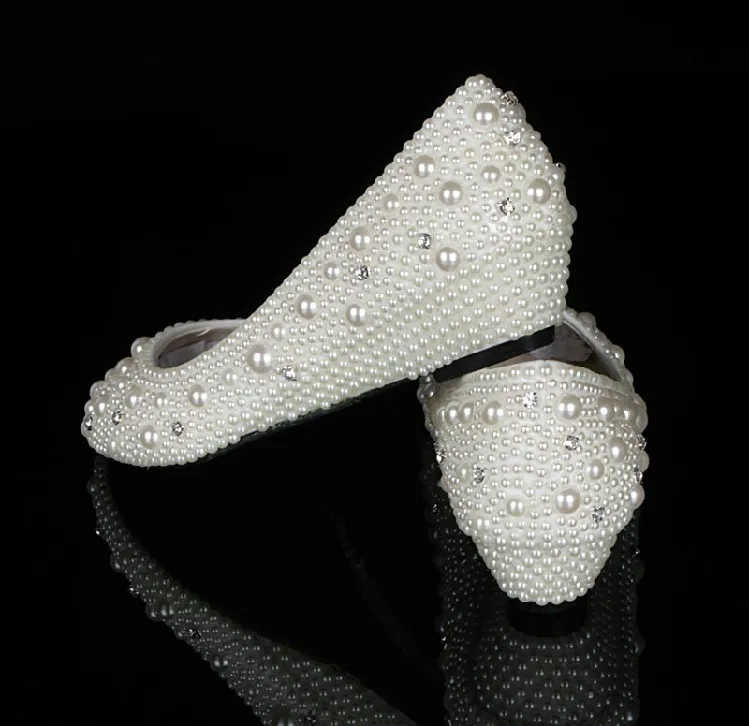 Ivory low deals wedge wedding shoes