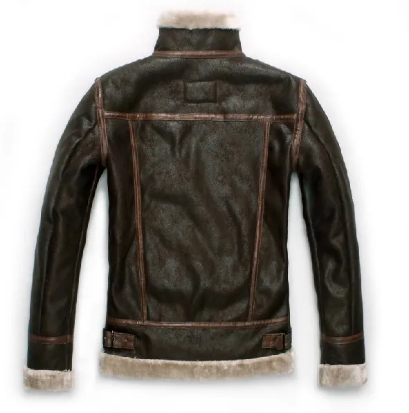 Resident Evil 4 Leon Kennedy Jacket Coat Brown Cosplay Costume Halloween