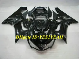 Motorcycle Fairing kit for KAWASAKI Ninja ZX6R 636 05 06 ZX 6R 2005 2006 ABS All gloss black Fairings set+Gifts SP12