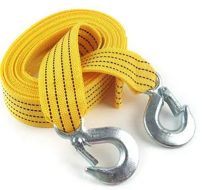 3 Tons Car Tow Cable Towing Strap Rope With Hooks Emergency Heavy Duty 6 FT  Newest Good Quality Brand From 8,74 €