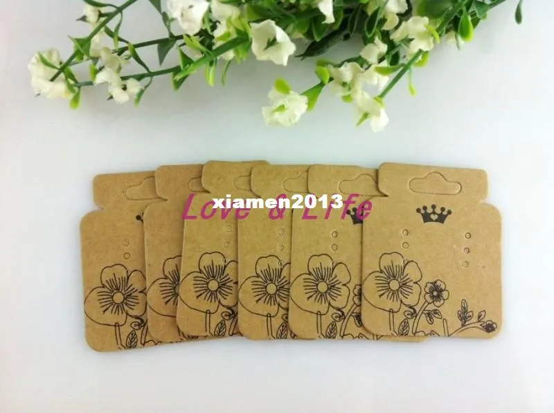Custom earring display cards 2025