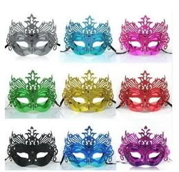 36st! Halloween Masquerade Party Mask / Crown Venetian Christmas Half Face Mask / Flower Slice Mask / 7Color Choice