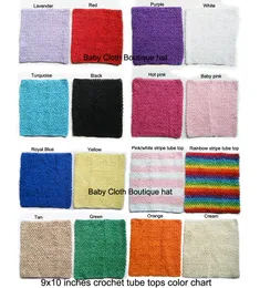 9x10 pulgadas de niñas crochet tutu tubo tops pettiskirt para niñas tutu vestido 10pcs por lote