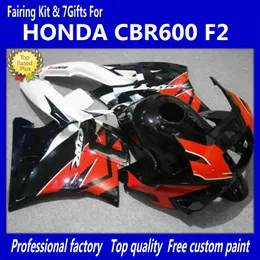 7 Regali Carenatura ABS rossa per SUZUKI CBR600 F2 1991 1992 1993 1994 CBR600F2 91 92 93 94 Carene CBR F2 # H2122