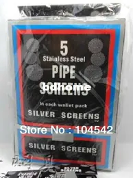 1 box 500pcs/100pack steel screen filter for smoking pipe,metal pipe budbomb pipe toke pipe,free shippment