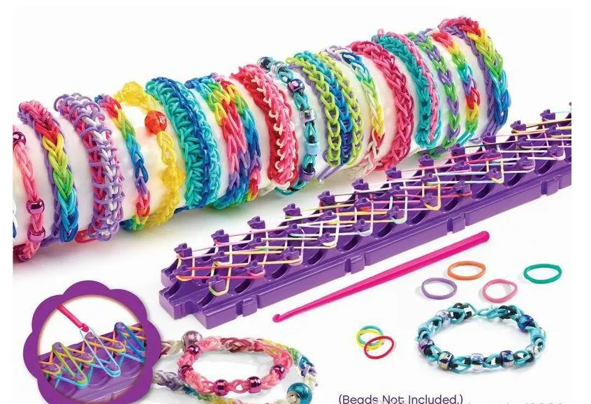Cra Z Art Shimmer n Sparkle Cra Z Loom Bracelet Maker Toys Children  Christmas Toys Hot Selling Chirstmas Gift For Children Kid New 2014 From  Gdeal, $7.46