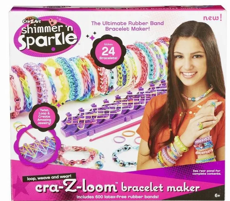 cra z art, Toys, Crazloom Mini Loom Bracelet Maker 4