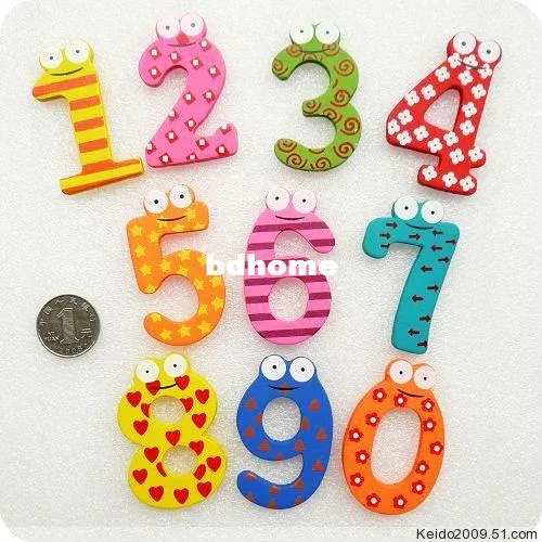 Fridge magnet numbers outlet