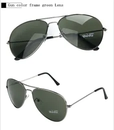 Drop ship 4colors unisex sunglasses, Metal frame sunglasses with Top A quality and lowest price. sun glasses. 5pcs/lot