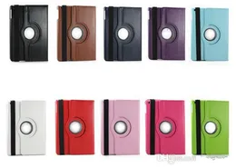 360 degree Rotating PU Leather Cover Case for ipad 2/3/4 for ipad5 ipad air smart stand with magnet