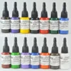 14Color/set 8ml/bottle Brand Professional Tattoo Ink Kits For Body Art  Natural Plant Micropigmentation Pigment Colour Set Hot