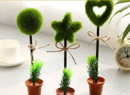 Green plants Ball Point Pen novelty capsule ballpen Creative Stationery Children's Gifts Office & School Supplies G1222