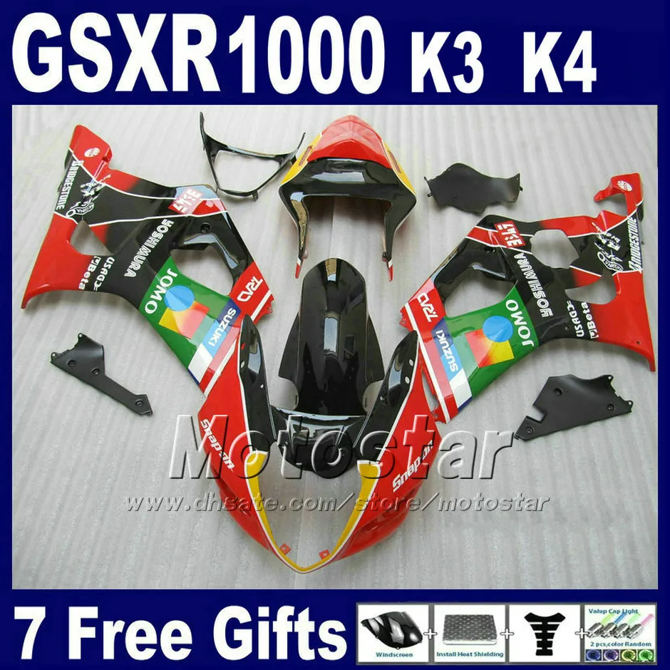 スズキGSX R 1000 K3 2003 2004 GSXR 1000 03 04 GSXR1000オール
