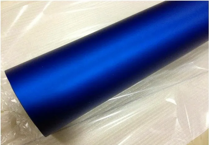 Premium Matt Metallic Blue Vinyl Car Wrapping Vinyl Graphics