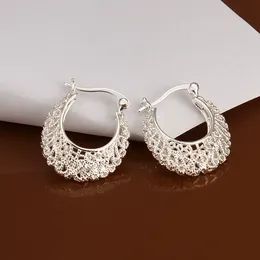 fashion New 925 sterling silver Male girls Nice drop earrings free shipping