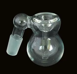 18 -миллиметровая чаша для ловушки стеклянного пепла для бузырных стеклянных водных труб кальян