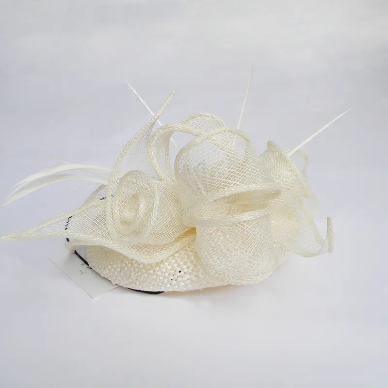 Ivory wedding hats for sales sale