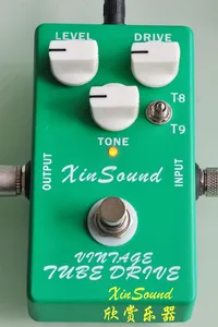 Vintage Tube Screamer Overdrive Handmade effects TS808 and TS9 combo Overdrive by XinSound and NEW True Typass