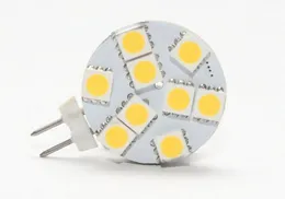 LED Styling Lighting G4 Okrągła żarówka dla łodzi / Automotive 9 LED Biały Ciepły White 5050 SMD 9 LED Morski Camper Car Bulbr Lampa 12V