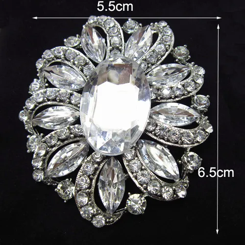 Stylish Glass Crystal Flower Brooch For Women Wholesale Fashion Brooches At Affordable Prices From Newjewelryworld 1.66 DHgate.Com