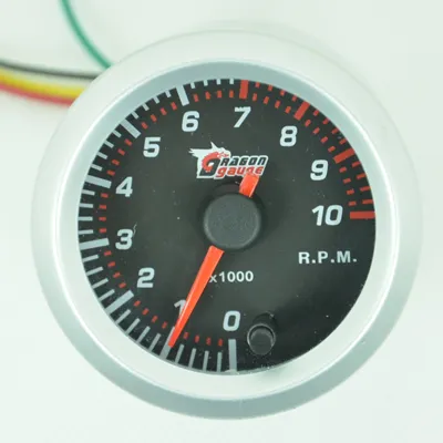 252mm Moteur Voiture Rev Compteur 12V Compte-Tours Pointer Jauge