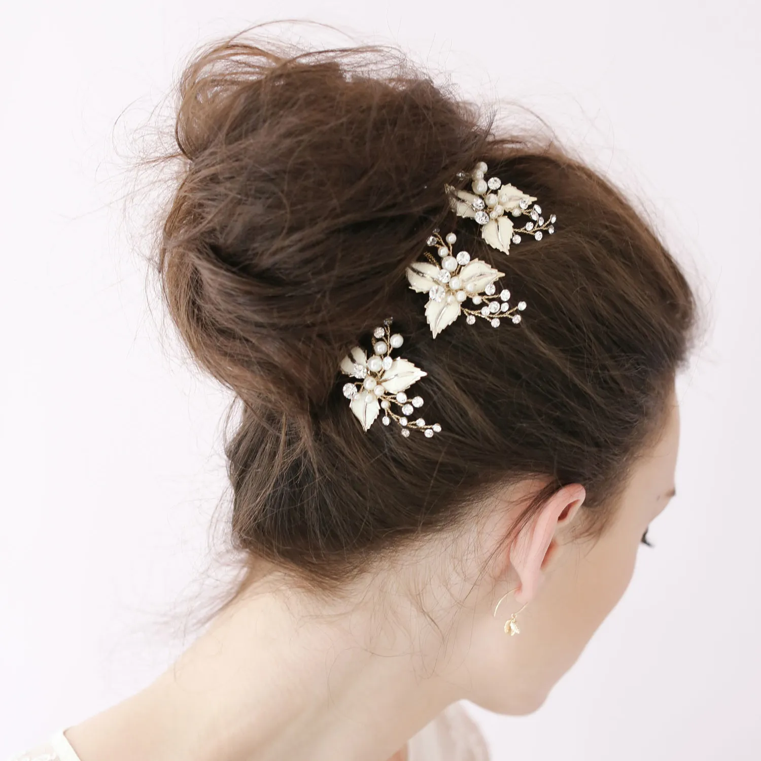 Petite Enamel Leaf Tiaras Bobby Pin Bridal Hair Accessories Pins Wedding  Hair Pins Pin Up Hair Accessories For Wedding Brides Girls From  Graceful_ladies, $52.53 | DHgate.Com, image size:1500x1500