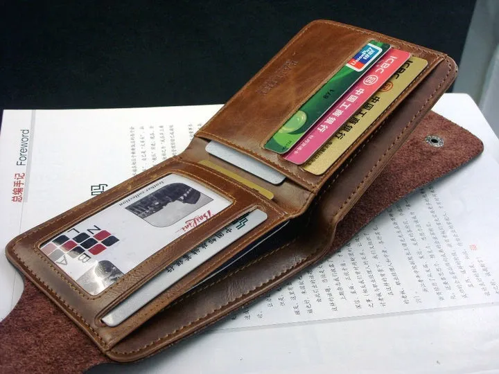 Bailini 501 genuine leather wallet men 039
